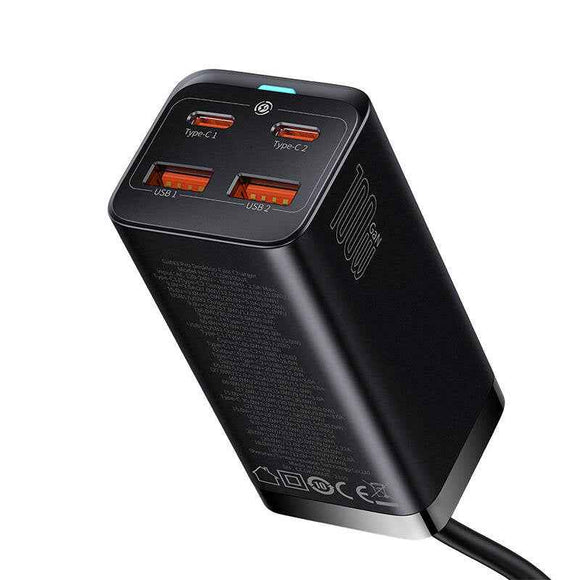 Lādētājs Baseus GaN3 Pro Black 100W