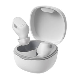 CASQUE ÉCOUTEURS Baseus Encok WM01, True Wireless, intra-auriculaire - boutons, pour smartphone, microphone sur le casque, connexion via Bluetooth 5.0, blanc "NGTW240002" (tampon vert 0,18 lei) - 6932172611941