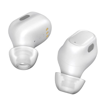 CASTI Baseus Encok WM01, true wireless, intraauriculare - butoni, pt smartphone, microfon pe casca, conectare prin Bluetooth 5.0, alb "NGTW240002" (timbru verde 0.18 lei) - 6932172611941