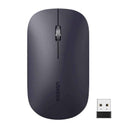MOUSE Ugreen, "MU001" PC sau NB, wireless 2.4GHz, optic, 3/1 butoane/scroll, 4000 dpi, negru "90372" (timbru verde 0.18 lei) - 6957303893720