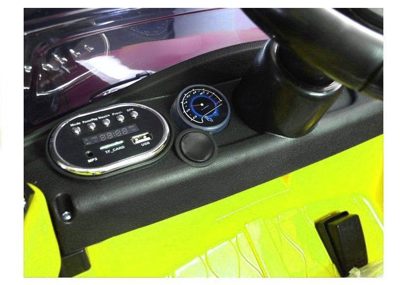 Hl1638 vert - voiture électrique à enfourcher