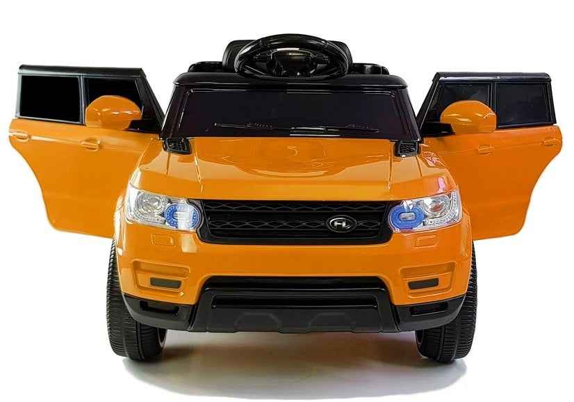 HL1638 Orange - Voiture électrique à enfourcher