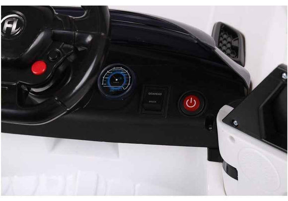 HL1638 Electric Ride On Car - White