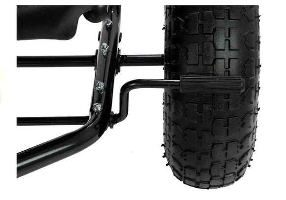 A-15 Go-Cart Black Pumped Wheels