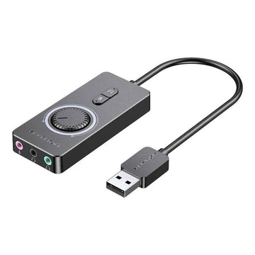 Zewnętrzna karta dźwiękowa z regulacją głośności Vention 1m USB 2.0