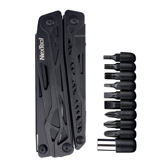 NexTool Black Knight 11-in-1 multitool + belt pouch