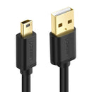 Ugreen USB cable - mini USB US132 1m (black)-2