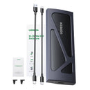 Ugreen 15512 storage drive enclosure SSD enclosure Black, Grey M.2-1
