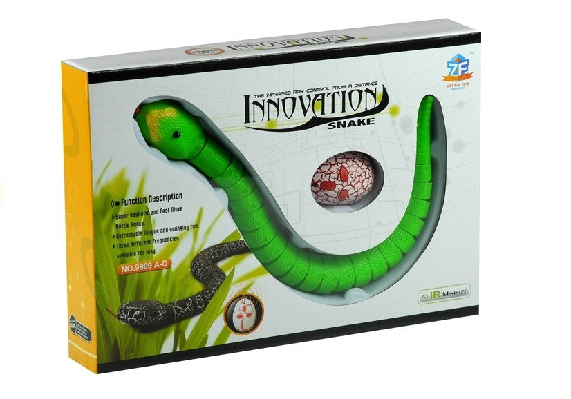 Serpent vert télécommandé