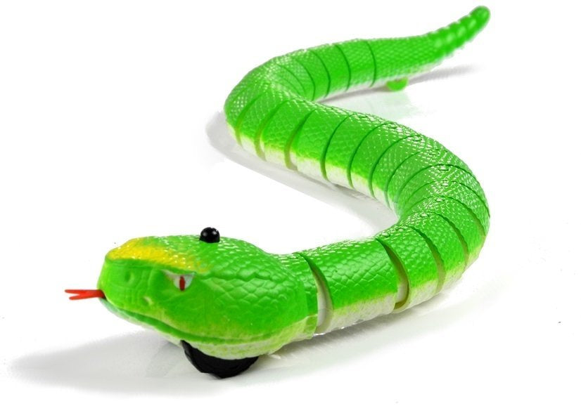 Serpent vert télécommandé