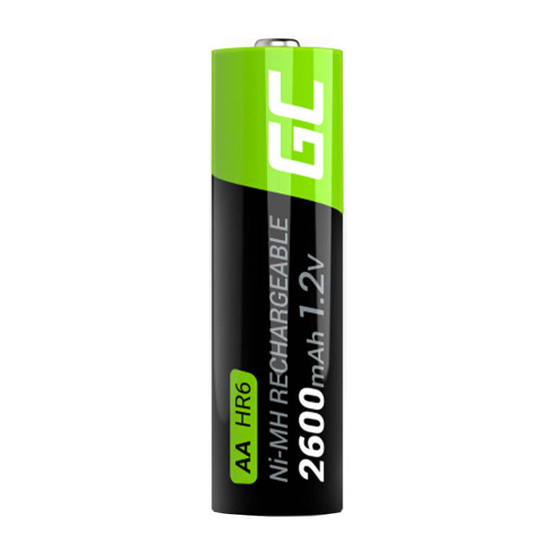Pile domestique Green Cell GR01 Pile rechargeable AA Nickel-Métal Hydrure (NiMH)