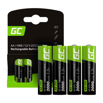 Akumulatorki Paluszki 4x AA HR6 2000 mAh
