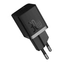 INCARCATOR retea Baseus, GaN5 Fast Charger 30W, 1 x USB Type-C 5V/3A, negru "CCGN070401" (timbru verde 0.18 lei) - 6932172624439
