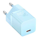 INCARCATOR retea Baseus Mini, GaN5 Fast Charger 30W, 1 x USB Type-C 5V/3A, albastru "CCGN070603" (timbru verde 0.18 lei) - 6932172624453