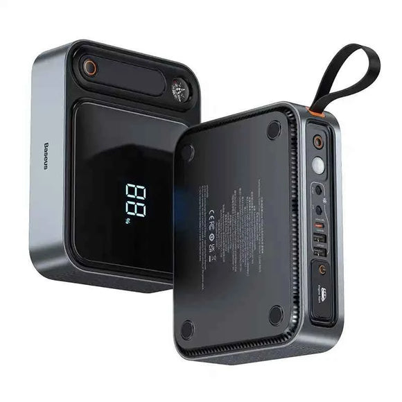 STARTER auto Baseus Super Energy Ultra, pentru pornire baterie auto 3000A, 1 x USB Type-C, 1 X USB, 1 x DC12v, negru "C00251400111-00" (timbru verde 0.8 lei) - 6932172631864