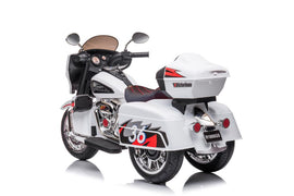 Goldwing Three-Wheeled Battery Motorcycle White
