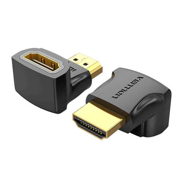 Vention HDMI 90 Degree Male to Female Adapter Black