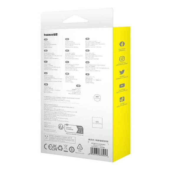 Baseus Unbreakable USB A to iP cable 1 m 5V-2.4A Black