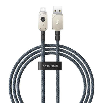 Baseus Unbreakable USB A to iP cable 1 m 5V-2.4A White