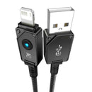 Baseus Unbreakable USB A to iP cable 2 m 5V-2.4A Black