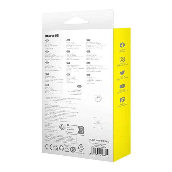 Baseus Unbreakable USB C to iP cable 1 m 20 W Black