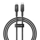 Baseus Unbreakable USB C to iP cable 1 m 20 W Black