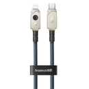 Câble usb-c vers ip incassable baseus 1 m 20 w blanc