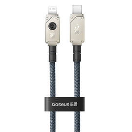 Câble usb-c vers ip incassable baseus 1 m 20 w blanc