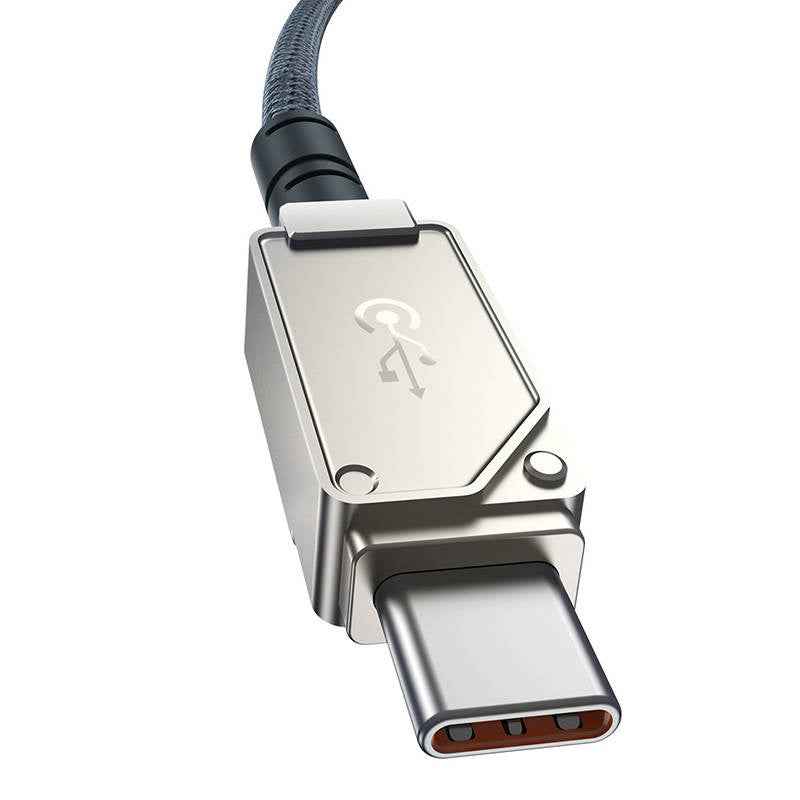 Baseus Unbreakable USB C to iP cable 2 m 20 W Black