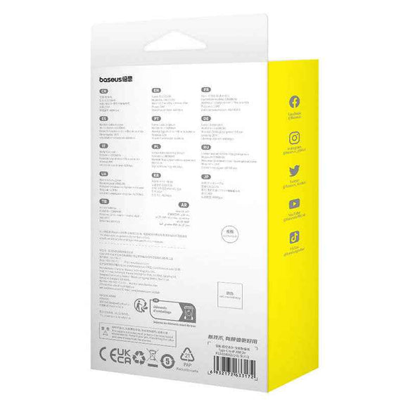 Baseus Unbreakable USB C to iP cable 2 m 20 W Black