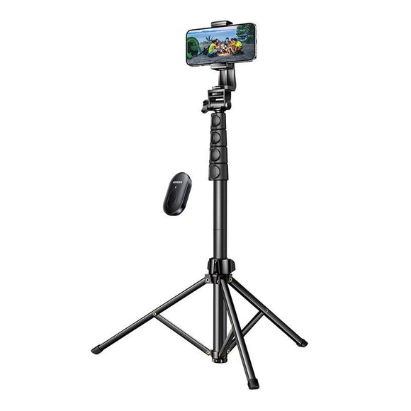 Ugreen selfie stick with stand and remote control LP680 1.8m (black)