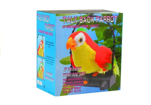 Talk Back Parrot - Imite votre voix et vos sons