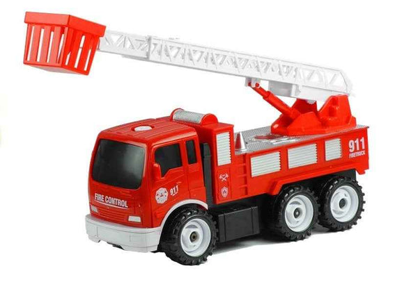 Camion de pompiers démontable Petit mécanicien Clé à molette Tournevis