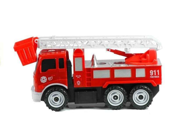 Camion de pompiers démontable Petit mécanicien Clé à molette Tournevis