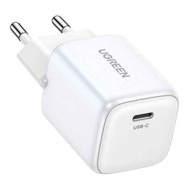 INCARCATOR retea Ugreen, Nexode "CD318" Quick Charge 20W GaN, 1 x USB Type-C 5V/3A, alb "15324" (timbru verde 0.18 lei) - 6941876213245