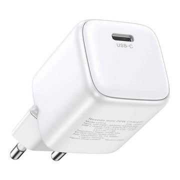 INCARCATOR retea Ugreen, Nexode "CD318" Quick Charge 20W GaN, 1 x USB Type-C 5V/3A, alb "15324" (timbru verde 0.18 lei) - 6941876213245