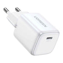 INCARCATOR retea Ugreen, Nexode "CD318" Quick Charge 20W GaN, 1 x USB Type-C 5V/3A, alb "15324" (timbru verde 0.18 lei) - 6941876213245