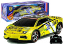 Remote controlled Sports Car R/C Remote Yellow