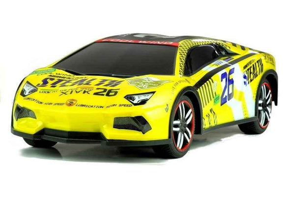 Remote controlled Sports Car R/C Remote Yellow