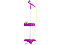 Microphone with a Stand and MP3 Pad Projector - 0