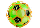 Ballon de football sautant et dansant, jeu lumineux