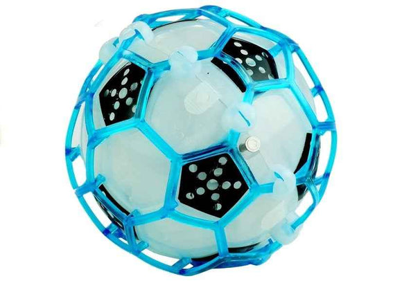 Ballon de football sautant et dansant, jeu lumineux