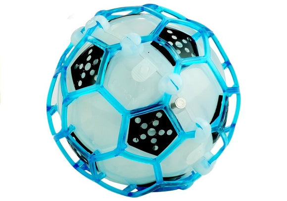 Ballon de football sautant et dansant, jeu lumineux