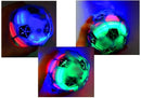 Ballon de football sautant et dansant, jeu lumineux