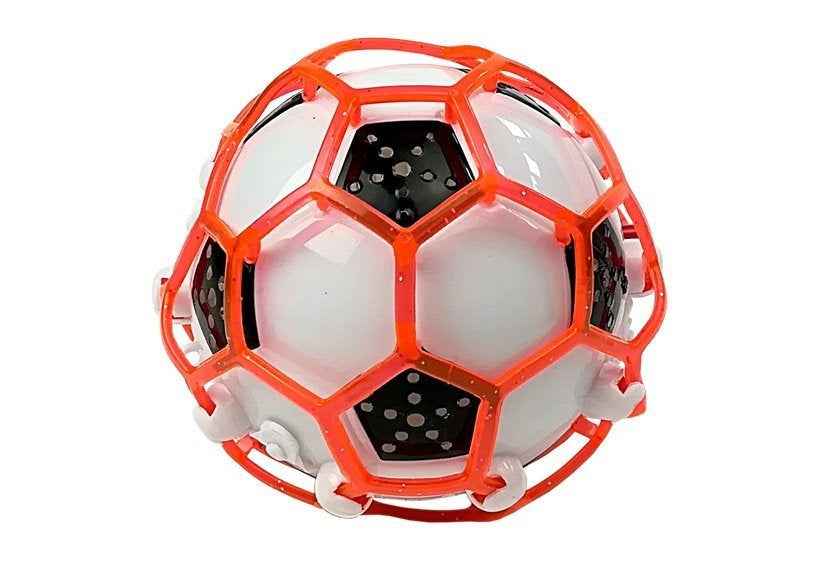 Ballon de football sautant et dansant, jeu lumineux