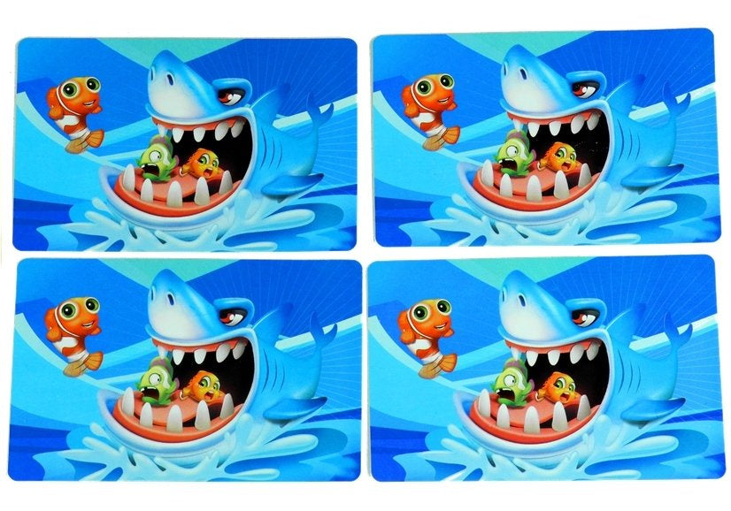 Jeu familial crazy shark catch the fish