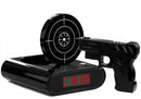 Gun Alarm Clock with Laser Pistol Black-1