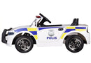 Police Electric Ride-On Car - White-4