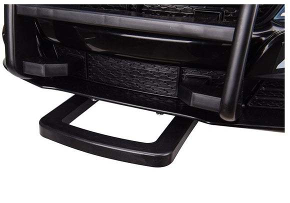 Police Electric Ride-On Car - White