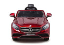 Mercedes S63 Electric Ride On Car - Red Painting